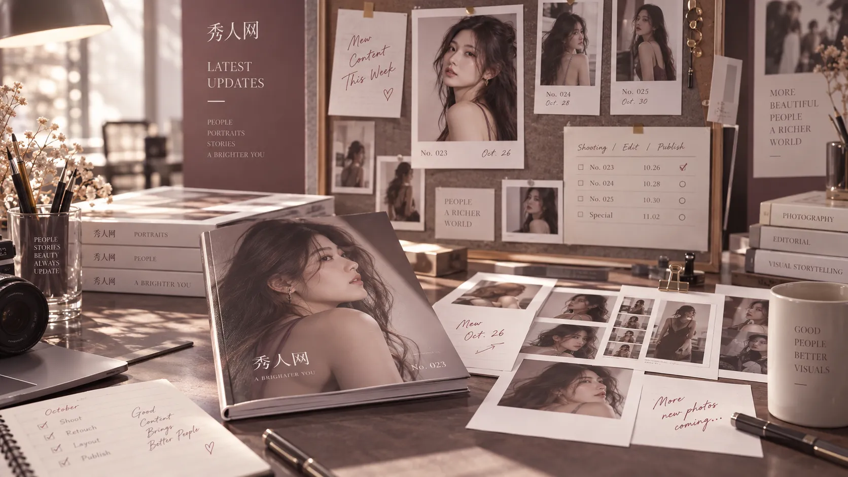 唐安琪素色背景逆光作品整理主题图片